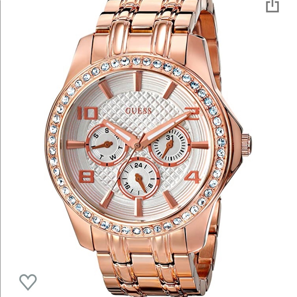GUESS Womens Rose gold Tone watch